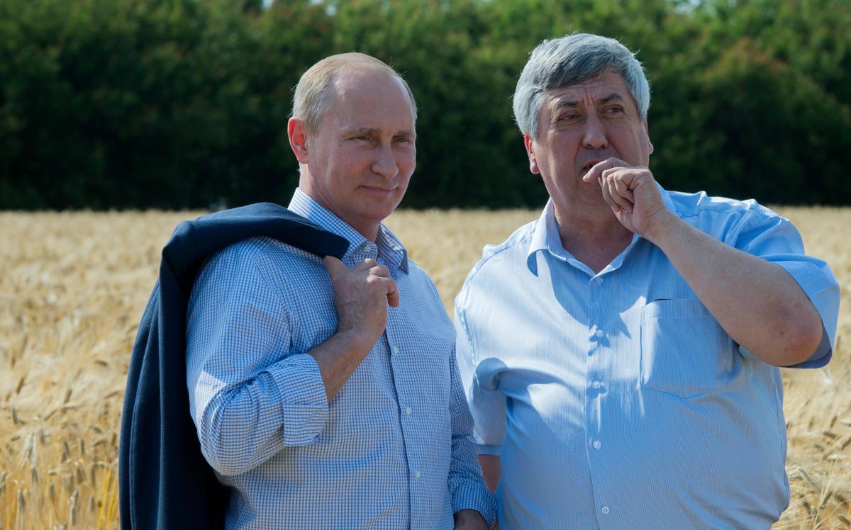 Владимир Путин и Сергей Пьянов. Фото: РИА Новости
