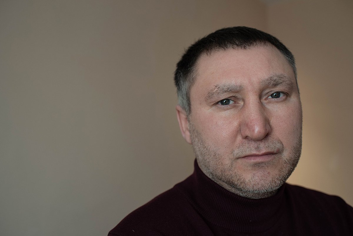 Руслан Абдуллаев, адвокат. Фото: Виктория Одиссонова / «Новая газета»