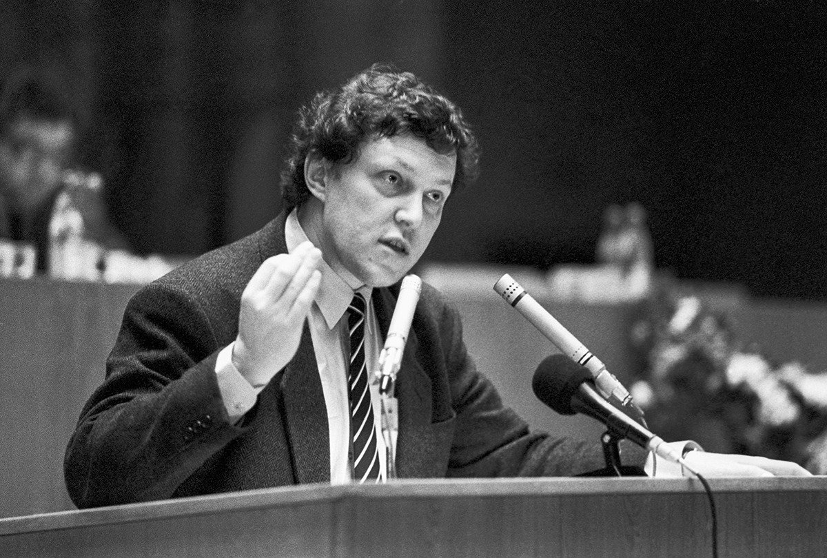 1993 год. Григорий Явлинский. Фото: Николай Мошков / ТАСС