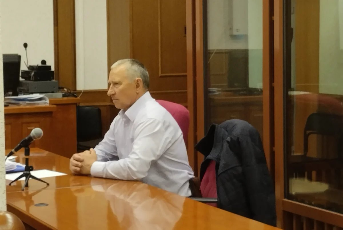 Геннадий Виноградов в суде. Фото: Изольда Дробина / «Новая газета»