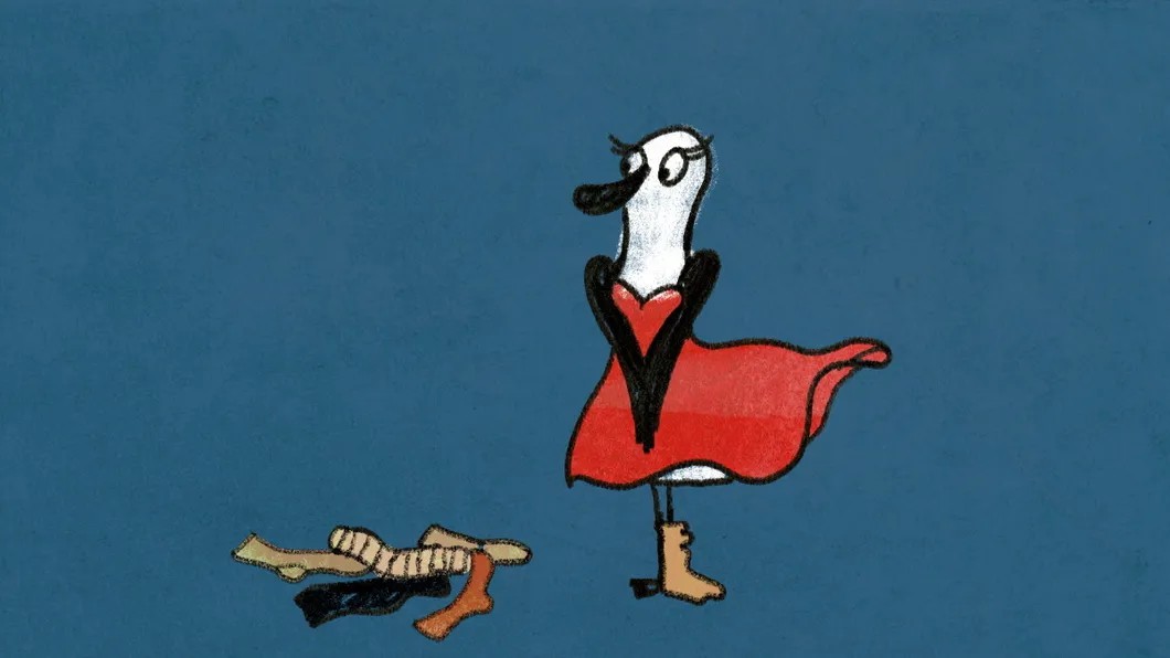 Кадр из мультфильма «Уточка и Кенгуру»