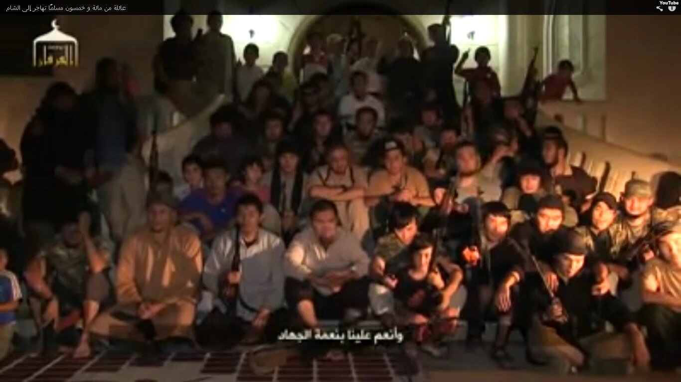 «Переехавшие в Сирию казахи». Скриншот с видео