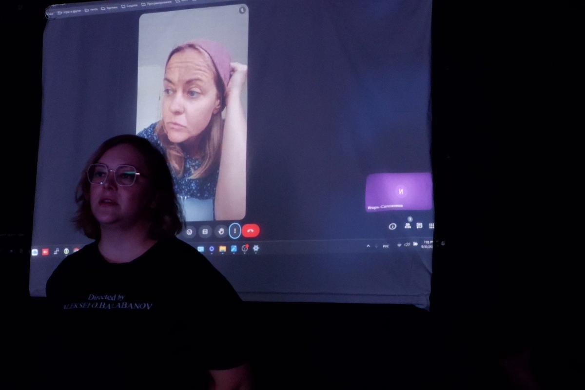 Наталья Ключарева и Наталия Лизоркина на обсуждении «Дневника конца света». Фото: Андрей Новашов