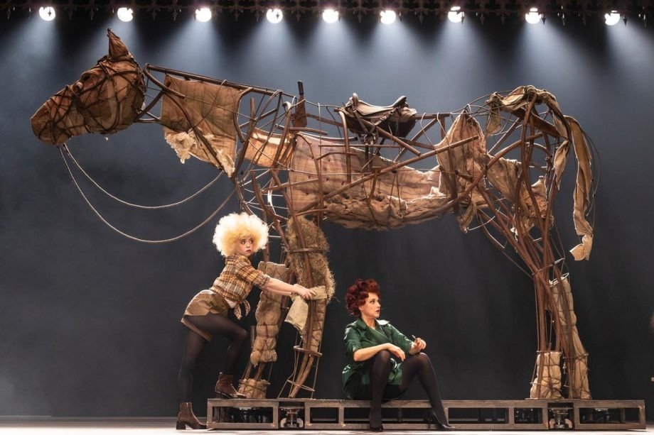 Сцена из спектакля. Фото: Janis Deinats / oteatre.info