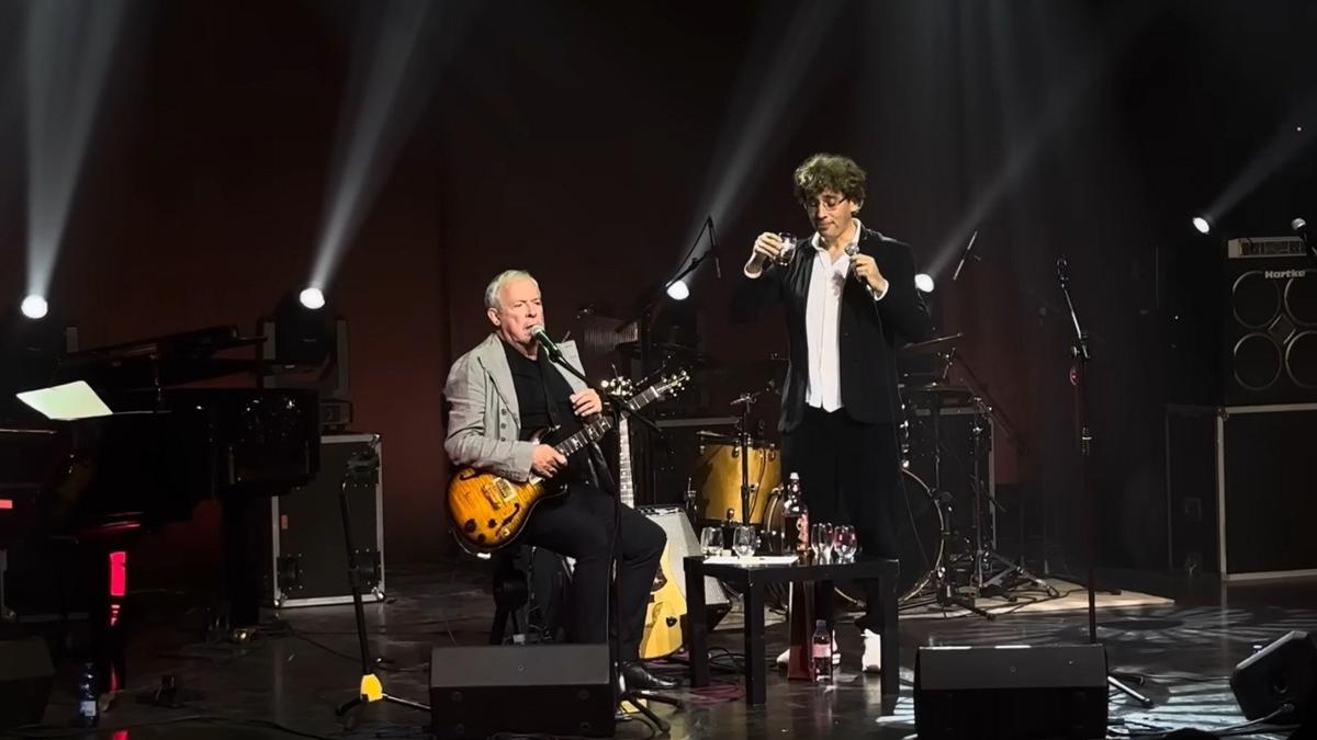 Макаревич и Галкин. Концерт в Израиле. Источник:YouTube