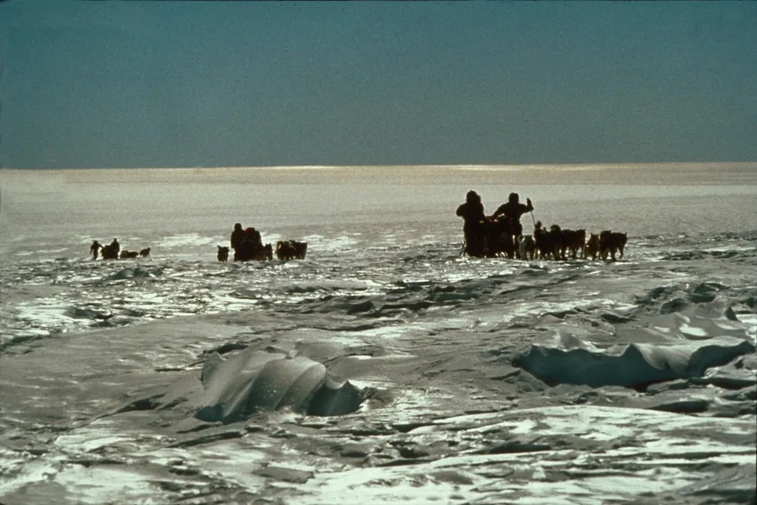 Ледяные волны. Фото из личного архива Виктора Боярского