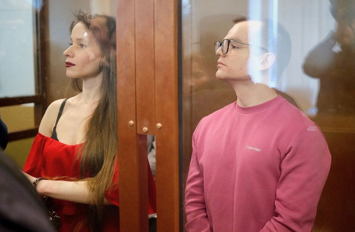 Артем Кригер в зале суда. Фото: тг-канал helpkriger