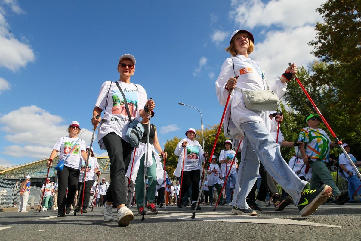 День ходьбы. Фото: Агентство «Москва»