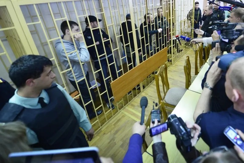На суде над «приморскими партизанами» наблюдался ажиотаж. Фото: ТАСС