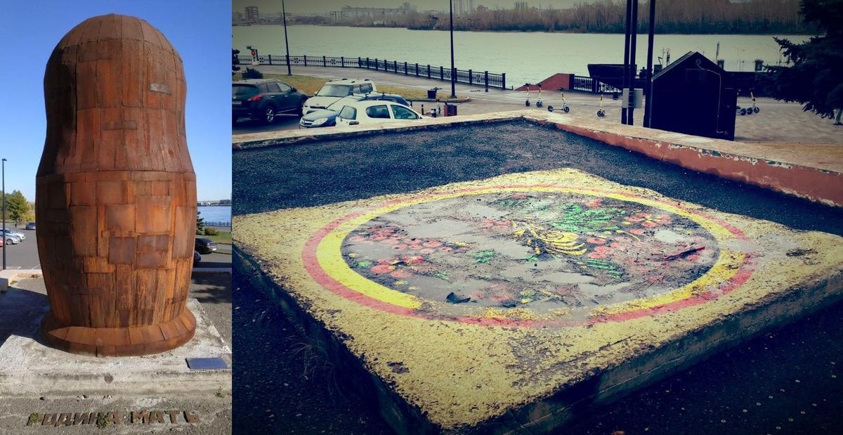 Василий Слонов. Родина-мать. Было-стало. Фото: Алексей Тарасов / «Новая газета»