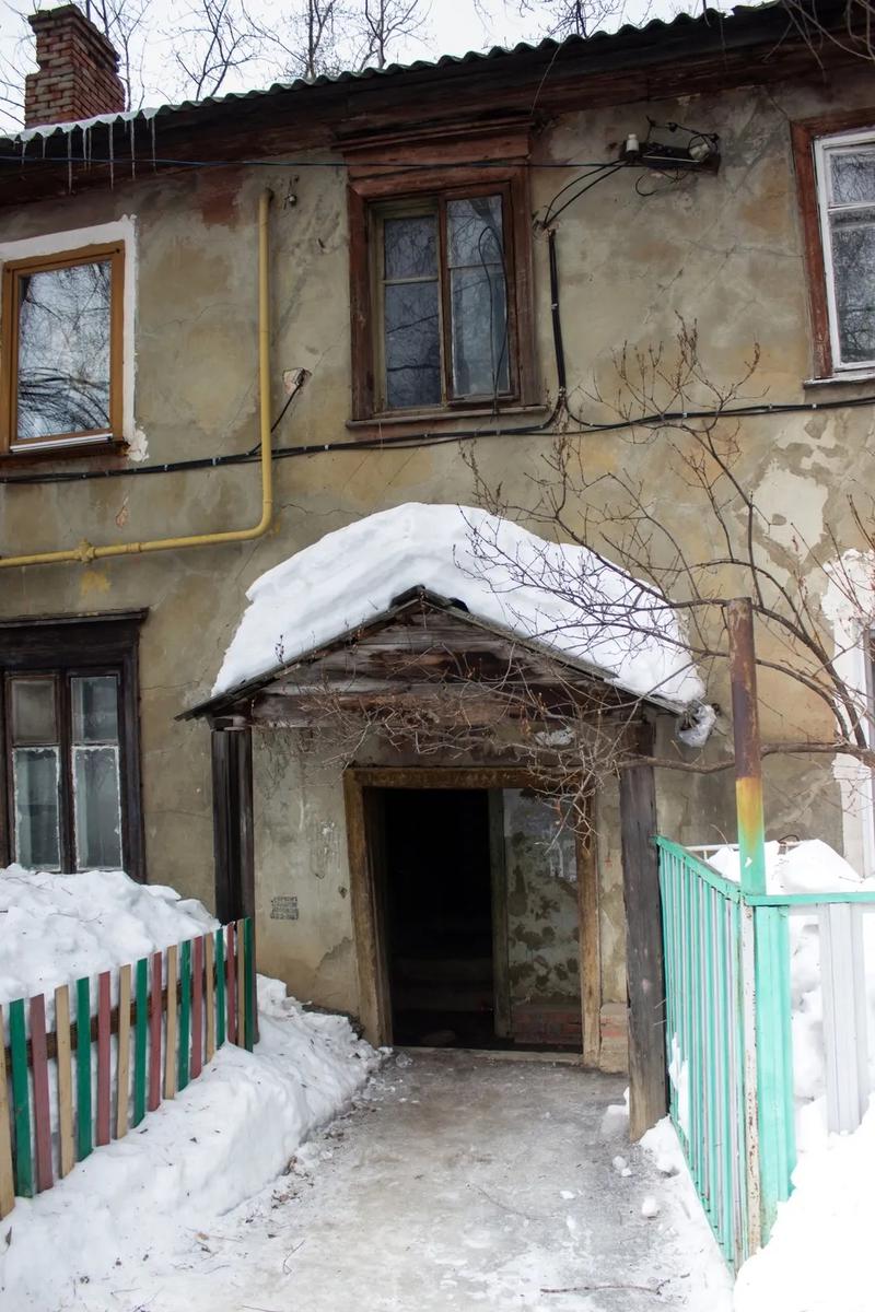 Двухэтажка на улице Лагерной. Фото: Матвей Фляжников — специально для «Новой»