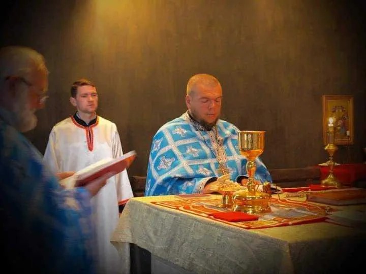 Греко-католический священник Виталий Быстров. Фото: vk.com