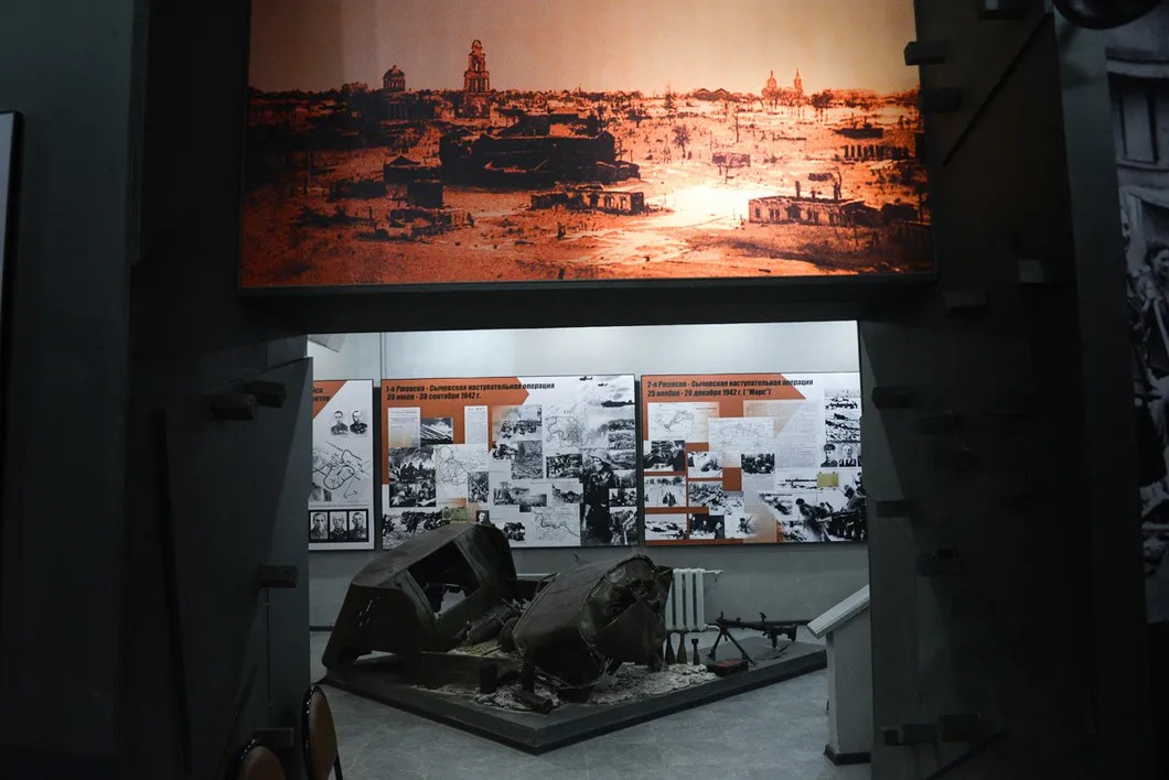 В Музее военной истории Ржева. Фото: Виктория Одиссонова / «Новая»