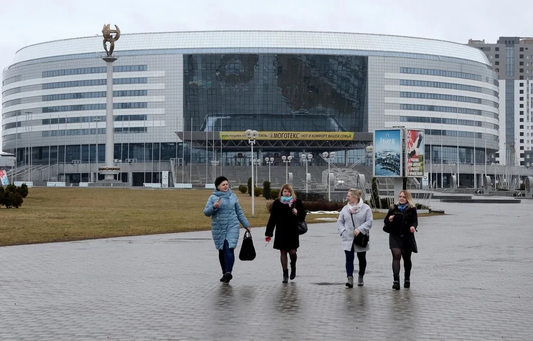 Спортивный комплекс «Минск Арена» на проспекте Победителей в Минске. Фото: РИА Новости