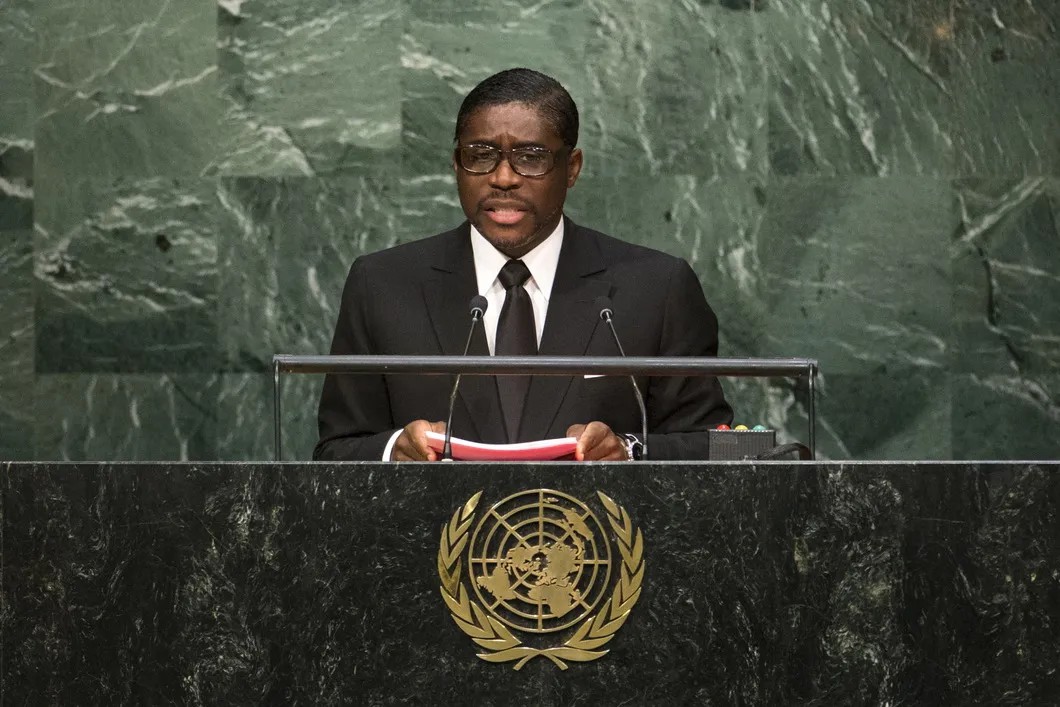 Вице-президент Обианга в ООН. Фото: Reuters