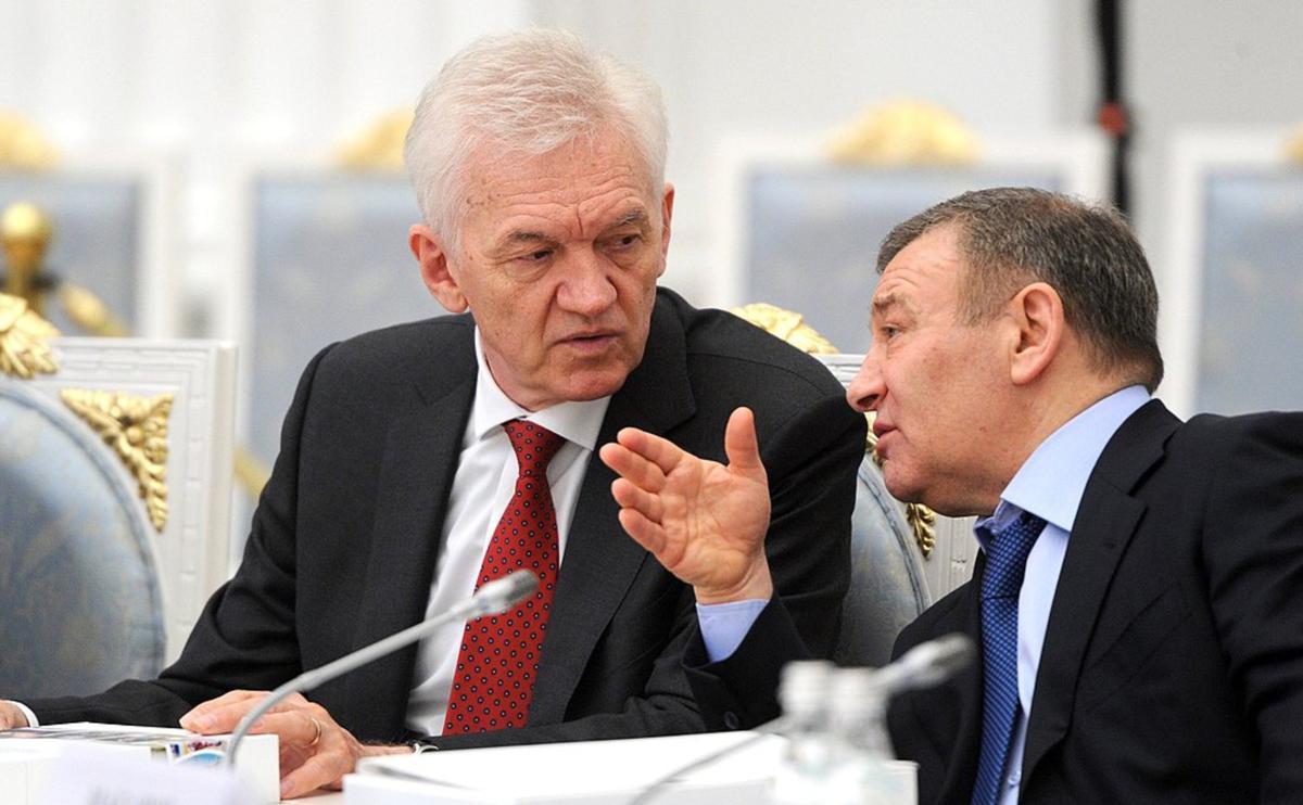 Геннадий Тимченко и Аркадий Роттенберг. Фото: wikimedia commons