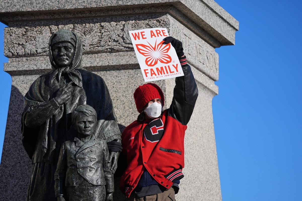 Акция против иммиграционной службы США. Фото: AP/TASS