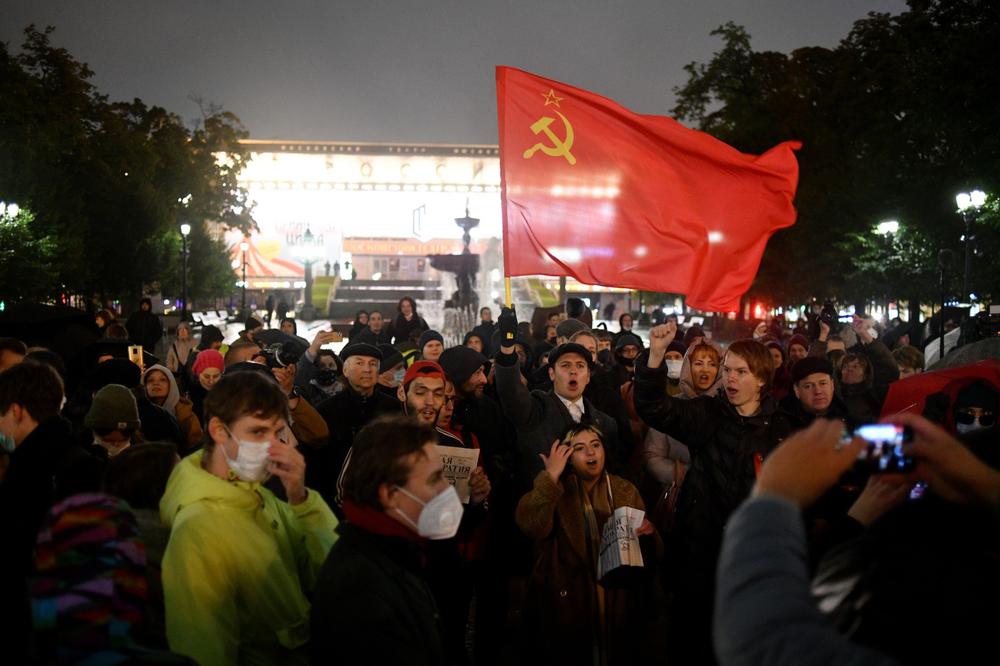 Акция КПРФ в Москве. Фото: Светлана Виданова / «Новая»