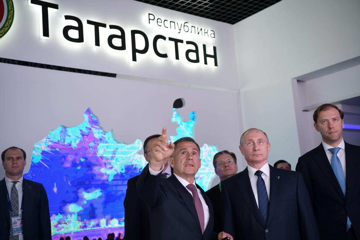 Рустам Минниханов и Владимир Путин. Фото: РИА Новости