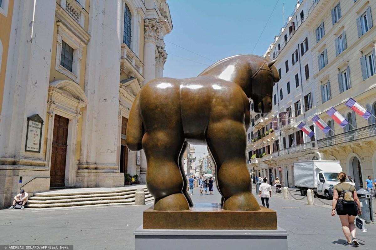 Скульптура Фернандо Ботеро. Фото: ANDREAS SOLARO / AFP / East News
