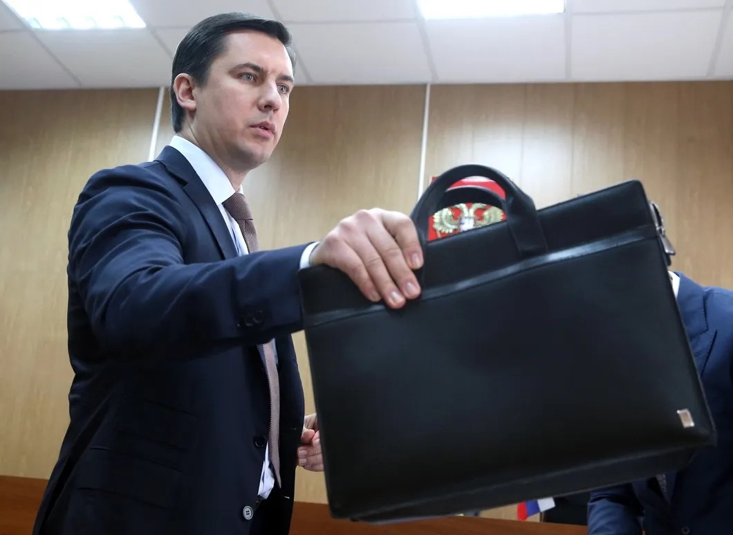 Бывший следователь МВД Павел Карпов на процессе по защите чести и достоинства против Hermitage Capital
