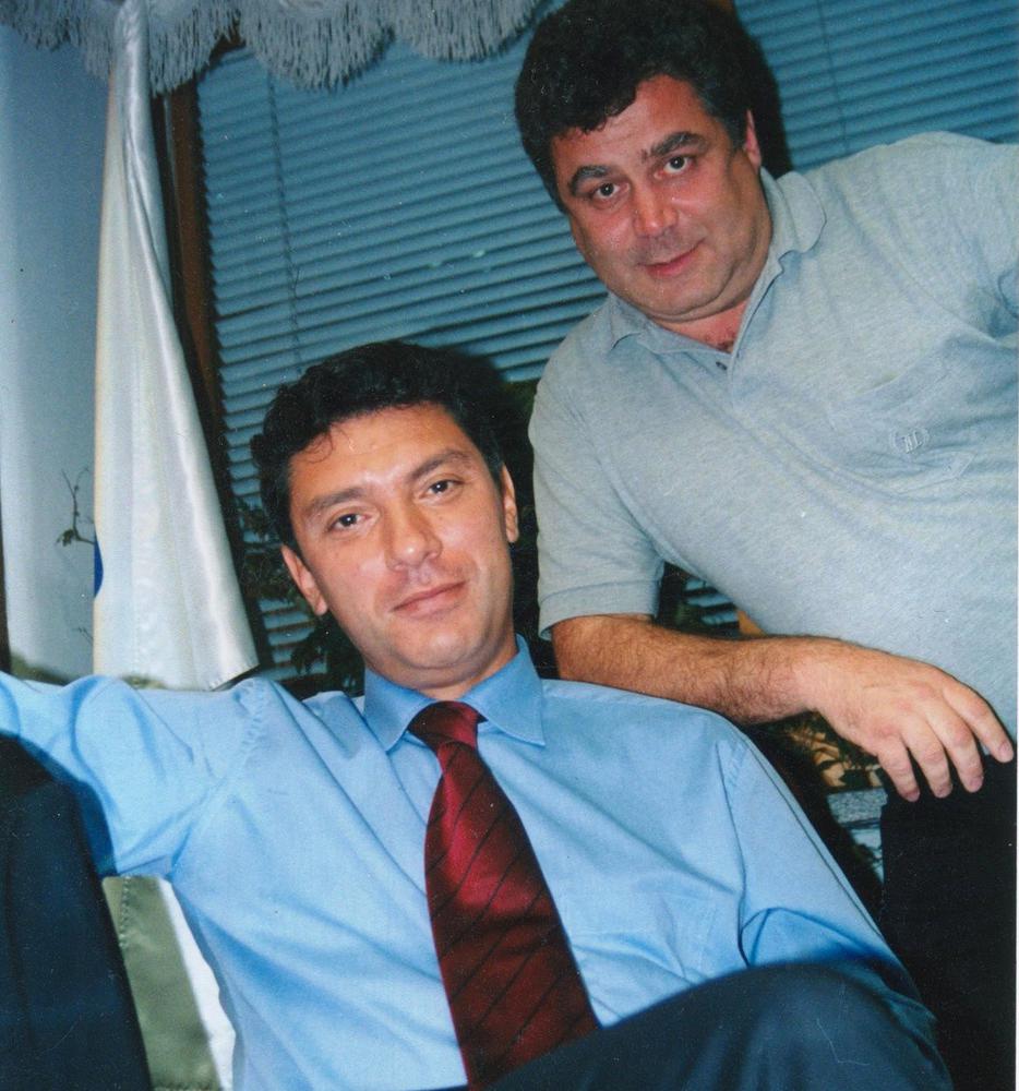 С Борисом Немцовым. Фото из личного архива