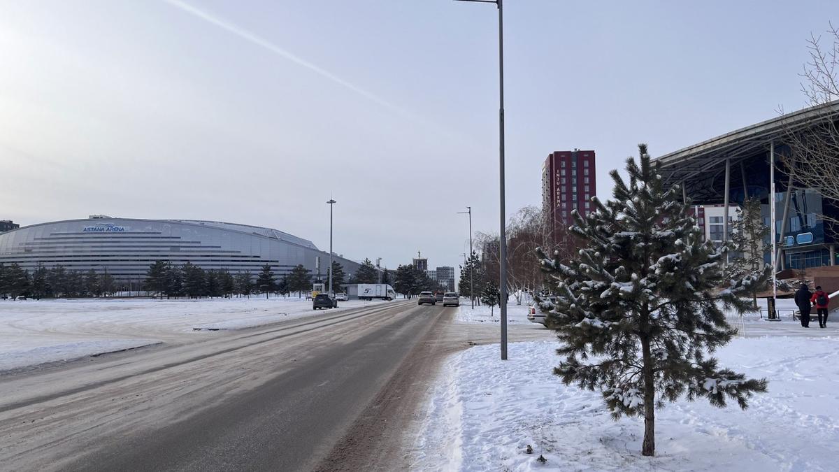 Улица им. Маштоца в Астане. Фото: Дильназ Габдуллина