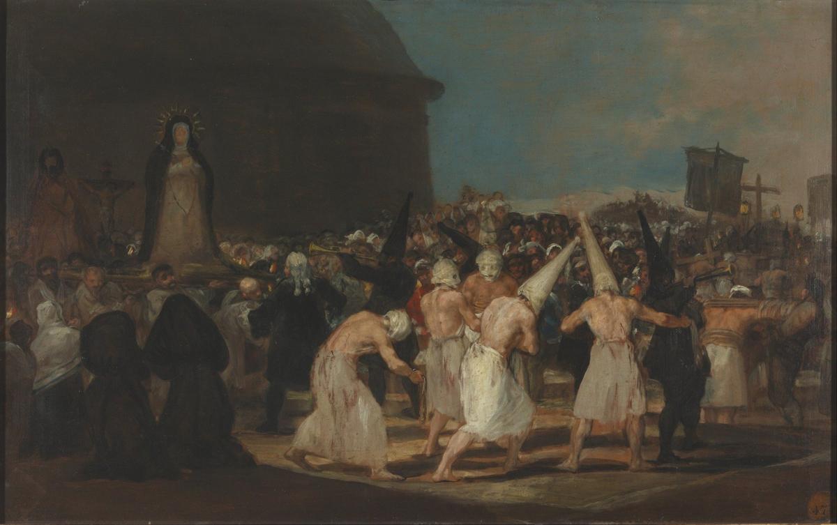 Франсиско Гойя «Дисциплины». Источник: Google Art Project