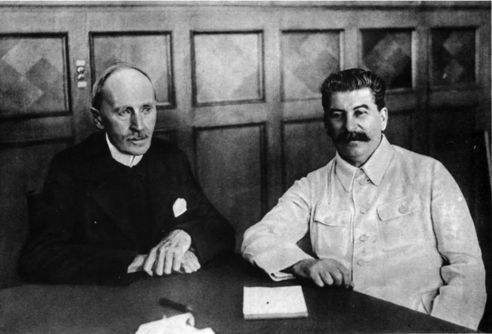 Ромен Роллан и Иосиф Сталин
