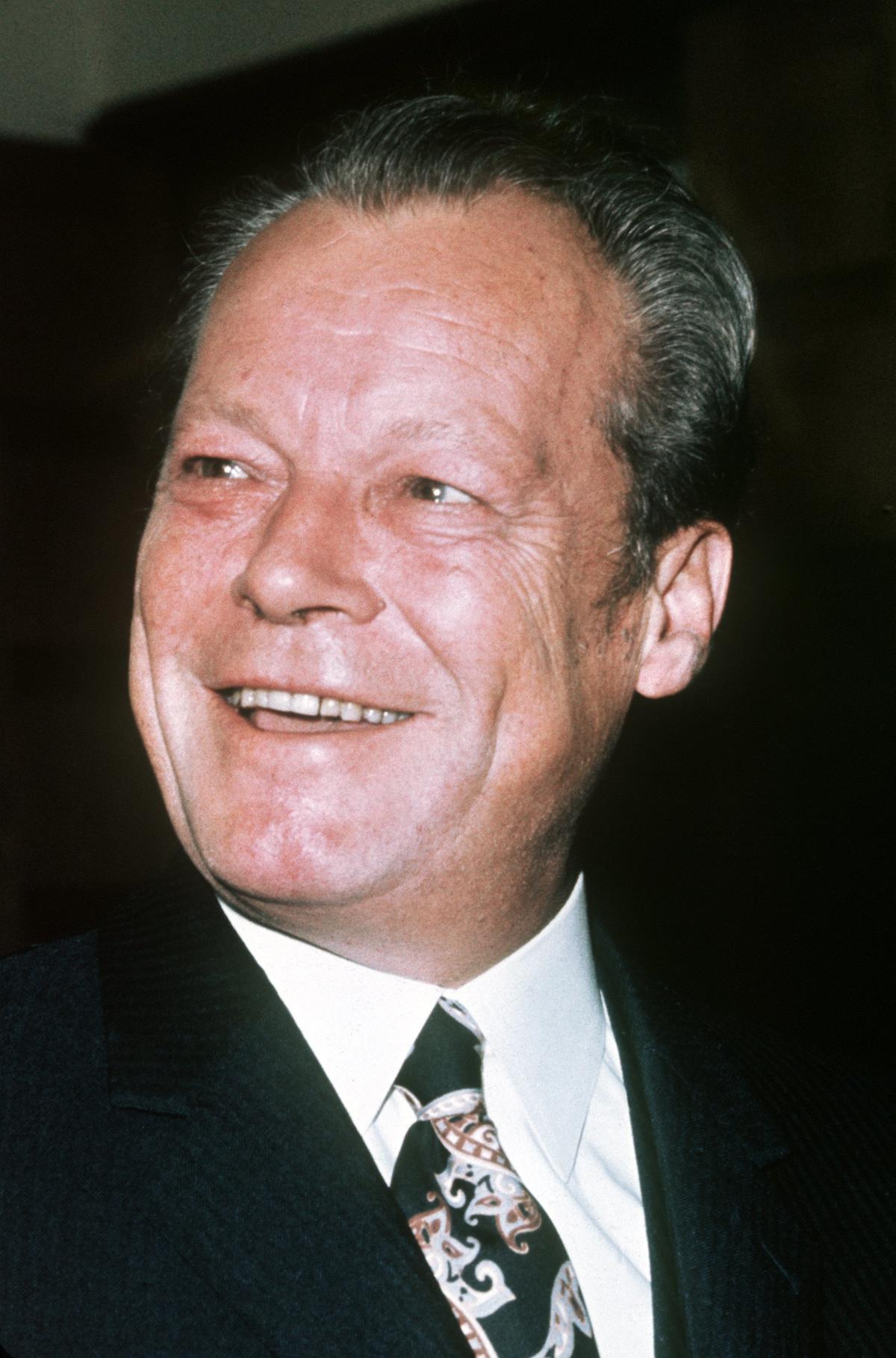 Вилли Брандт — четвертый федеральный канцлер ФРГ. В 1966-1969 г.г. занимал пост министра иностранных дел. Фото: DPA / TASS
