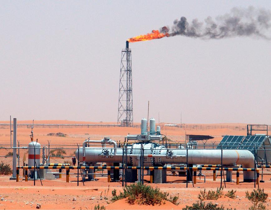 Нефтяное месторождение компании «Saudi Aramco». Фото: ЕРА