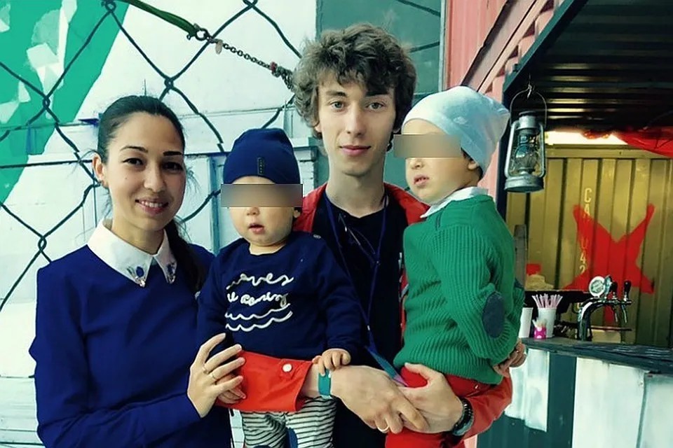 Юлия Шик с мужем и детьми / Фото: vk.com