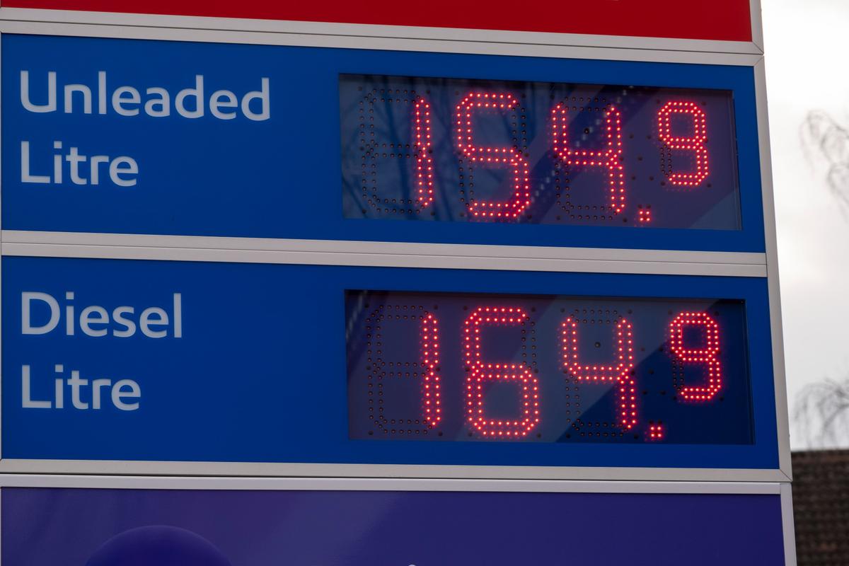 Цены на топливо, Бирмингем, Великобритания. Фото: Mike Kemp/In Pictures via Getty Images