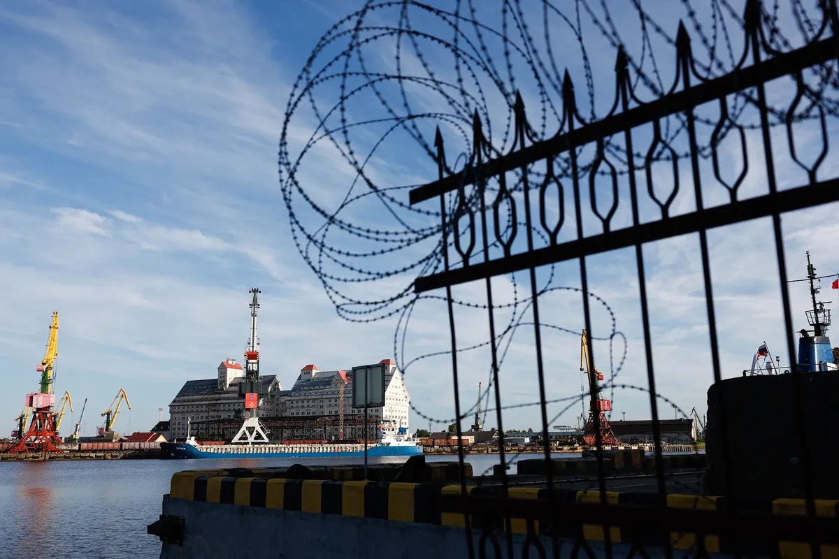 Калининградский морской торговый порт. Фото: Виталий Невар / ТАСС