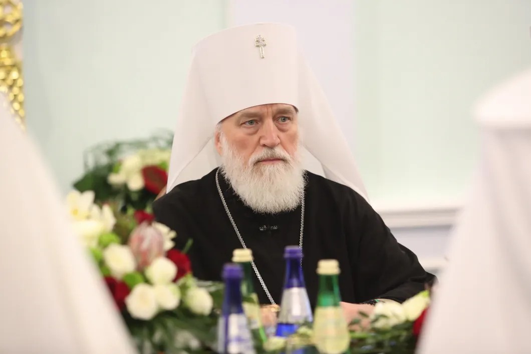 Павел во время заседания Священного синода. Фото: Оксана Манчук / Белта / ТАСС