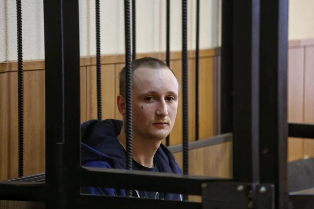 Михаил Цакунов в суде. Фото: memohrc.org