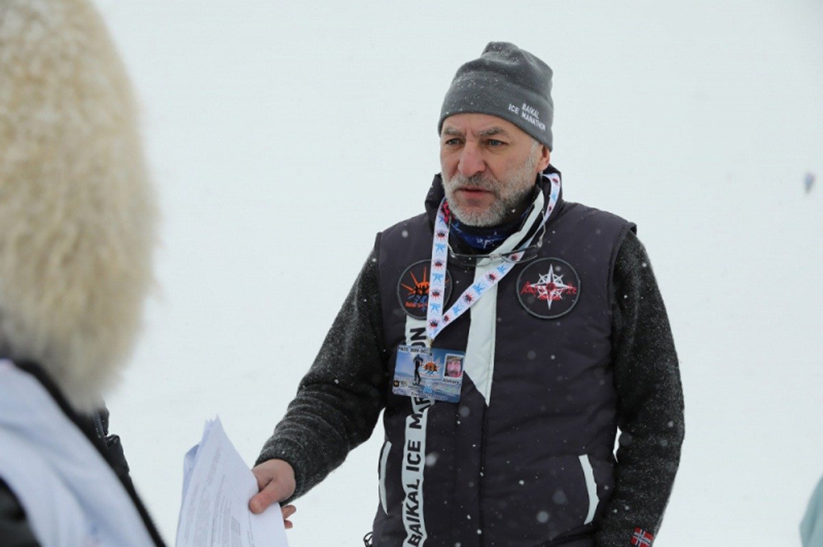 Алексей Никифоров, БЛМ 2020 года. Фото: Андрей Сидоров / baikal-marathon.org