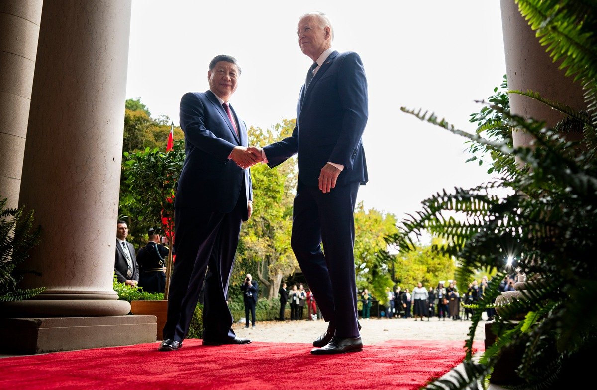 Встреча Си Цзиньпина и Джо Байдена на полях саммита АТЭС. Фото: AP / TASS