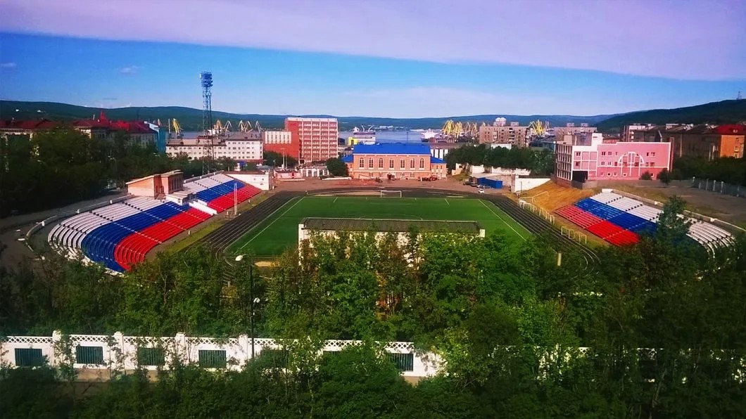 Мурманский стадион профсоюзов. Фото: соцсети
