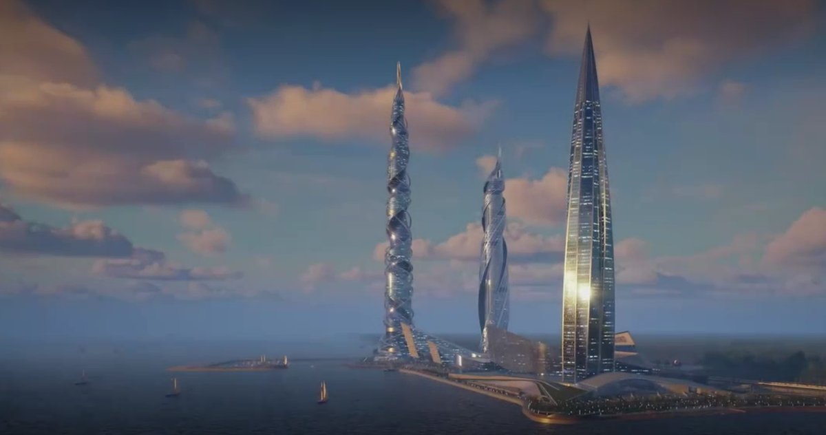 Рендер «Лахта-центров». Источник: neftegazpro.ru