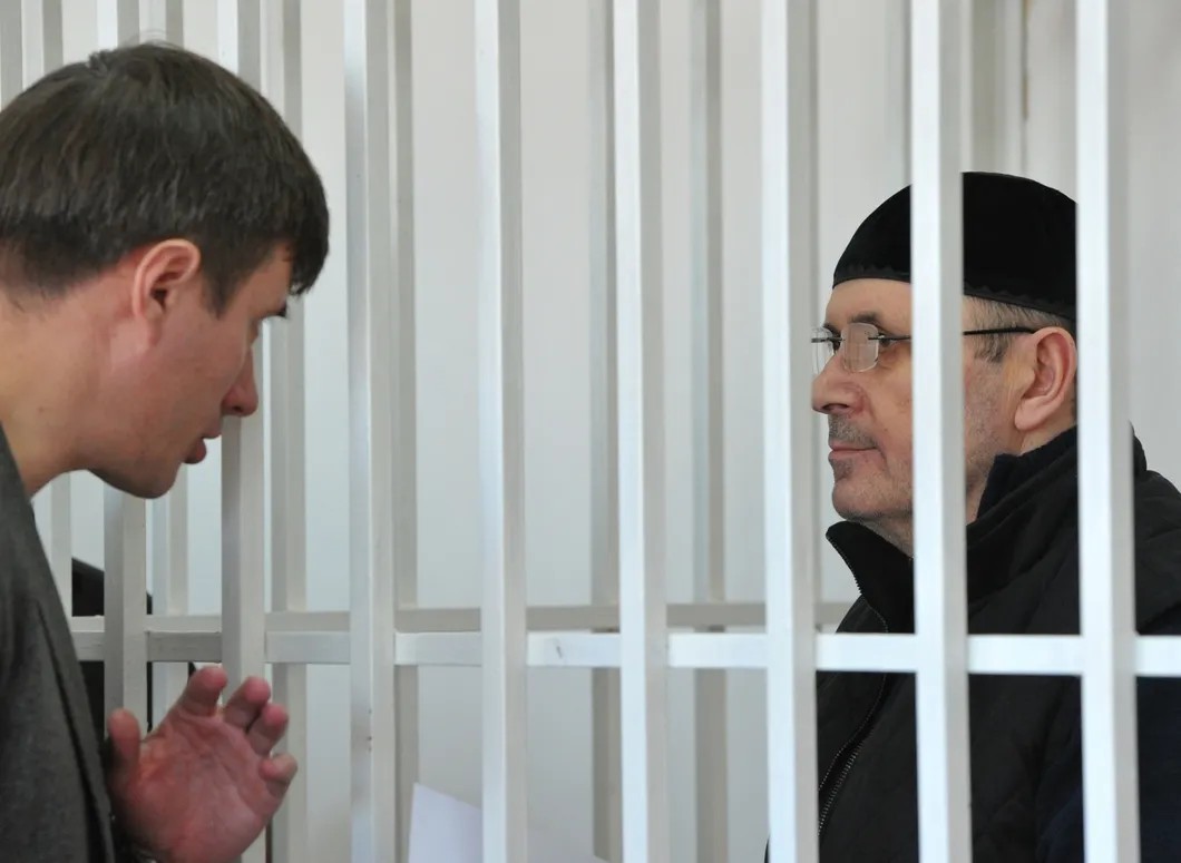Петр Заикин и Оюб Титиев. Фото: РИА Новости