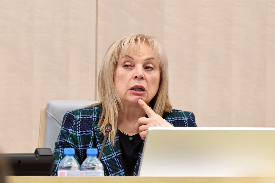 Элла Памфилова. Фото: Олеся Курпяева / Коммерсантъ