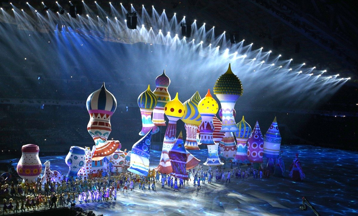 Церемония открытия XXII зимних Олимпийских игр. Фото: Станислав Красильников / ТАСС
