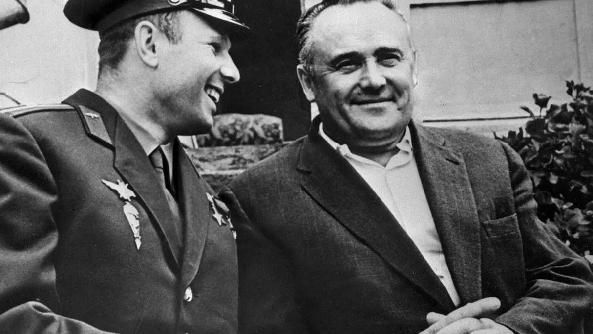 Сергей Королев и Юрий Гагарин, 1961 год. Фото: РИА Новости