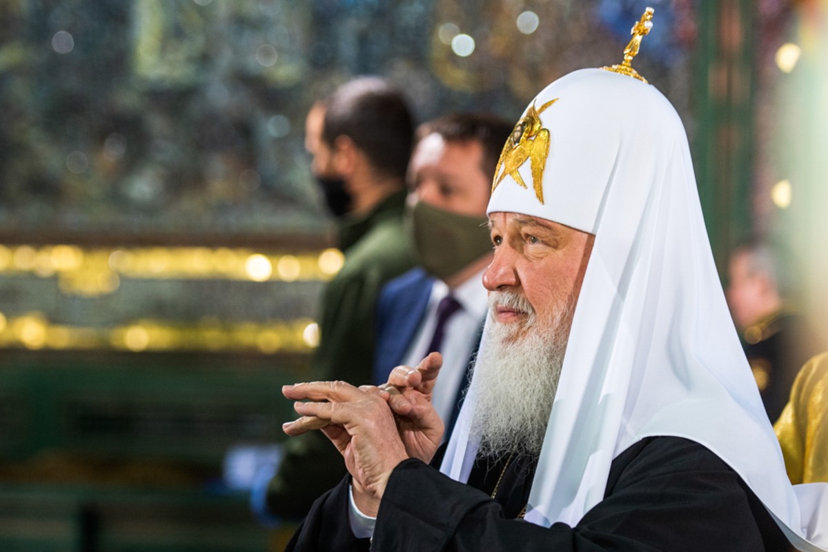 Патриарх Кирилл. Фото: Андрей Русов / пресс-служба Минобороны РФ / ТАСС