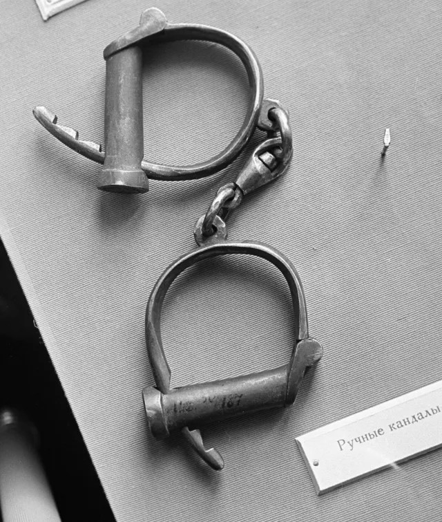 Кандалы для задержанного. Фото: РИА Новости