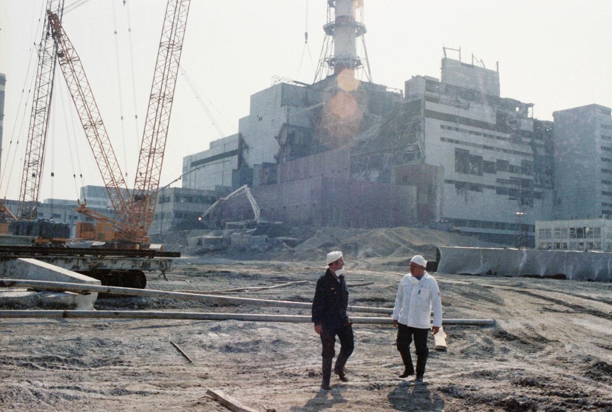 Август 1986 года. Ликвидация последствий аварии на Чернобыльской АЭС. Фото: Валерий Зуфаров, Владимир Репик / ТАСС
