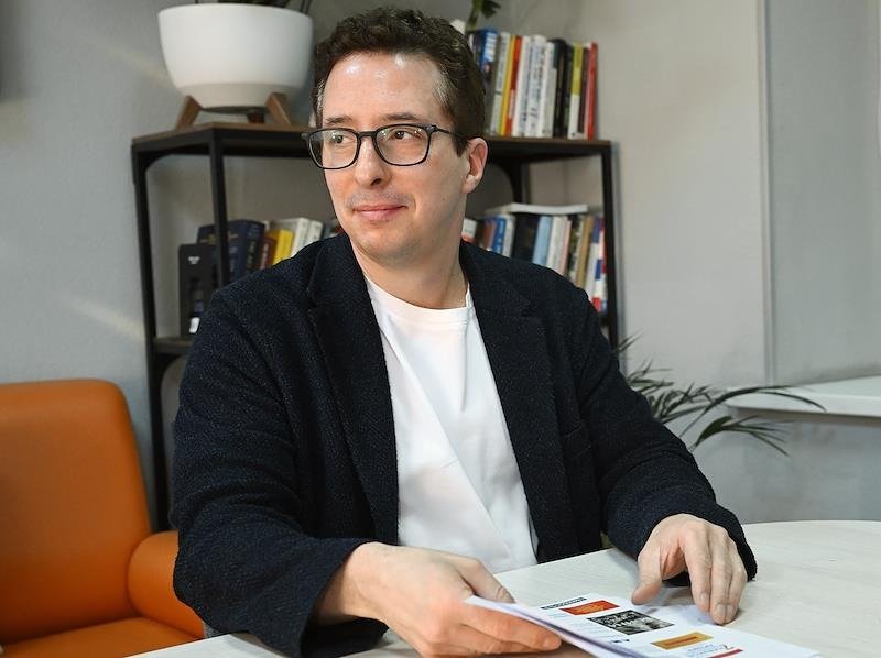 Алексей Ильин, гендиректор издательствого дома «Альпина». Фото: Дмитрий Лебедев / Коммерсантъ