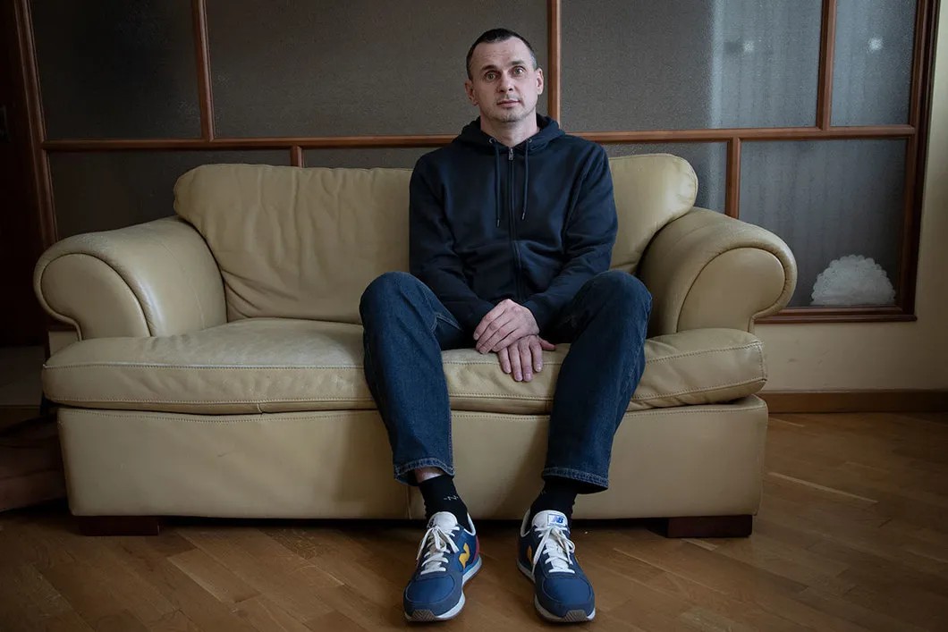 Oleg Sentsov. Photo by Anna Artemyevа, Kiev