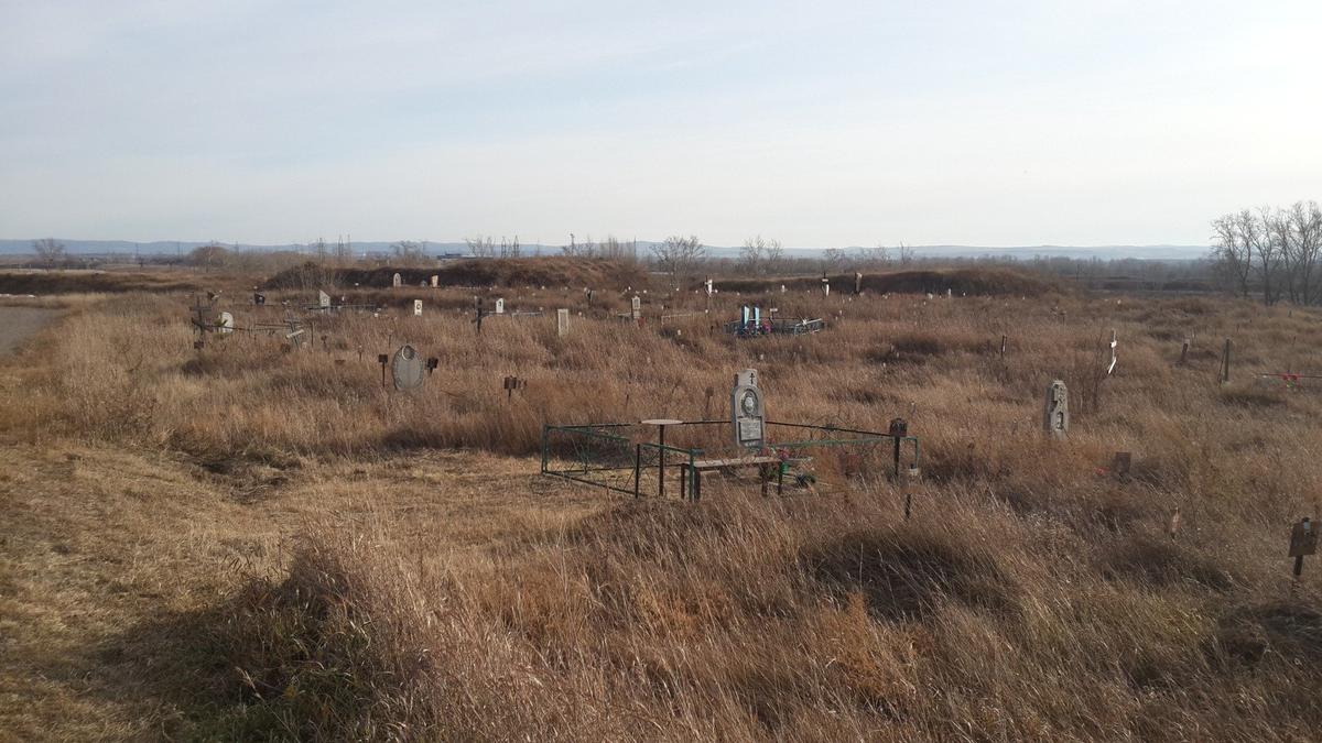 От деревни Коркино осталось лишь кладбище. Фото: Алексей Тарасов / «Новая газета»